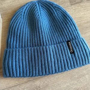 Blue Knit Beanie